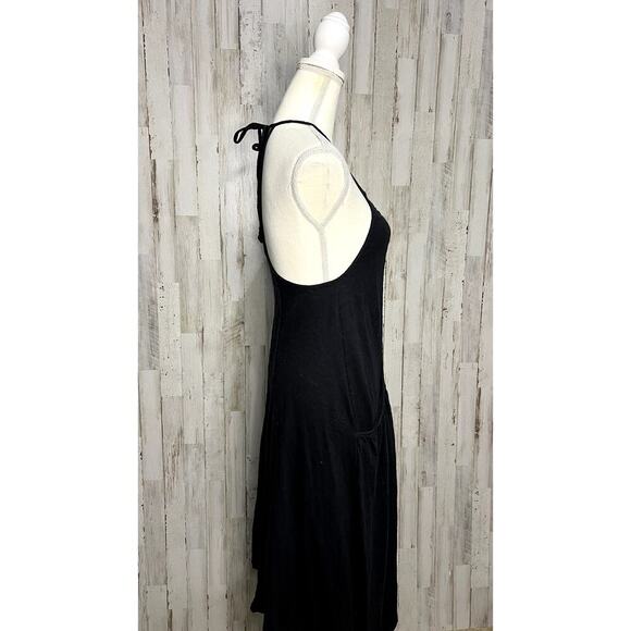Free People FP Beach Women's XS Black Halter Cover Up Dress - Picture 2 of 5